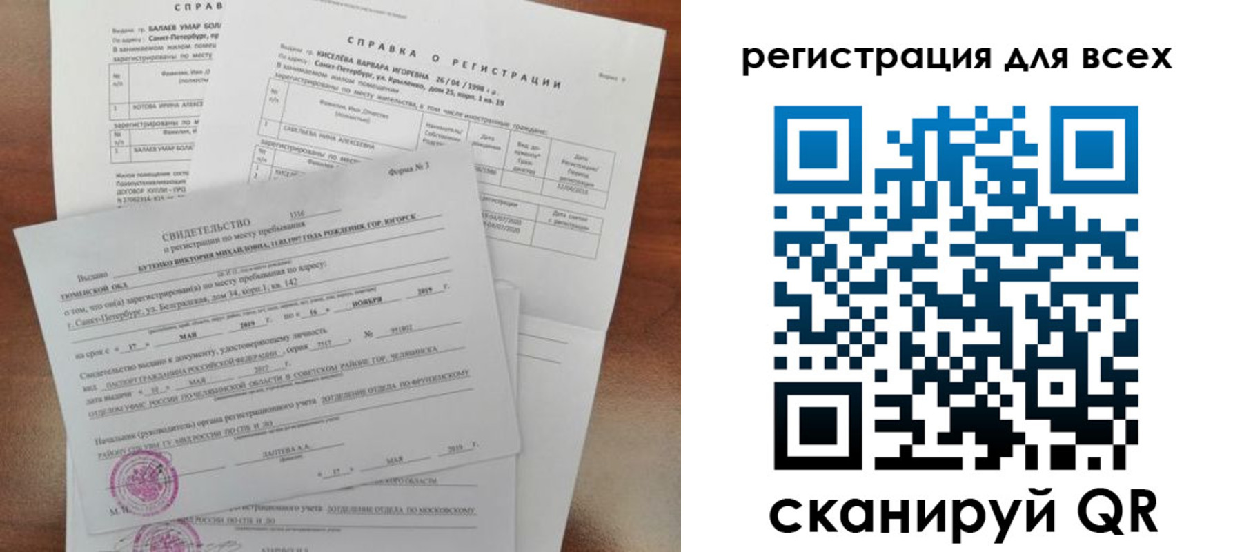 временная регистрация адрес в ХМАО